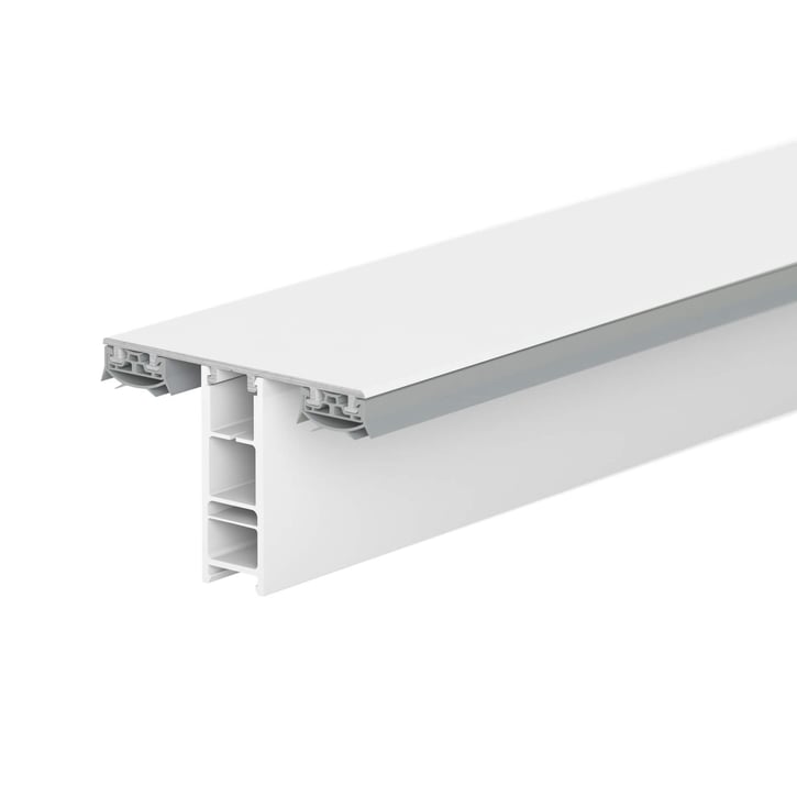 Mendig | Koppelprofiel | 17 - 34 mm | Aluminium | Wit | 7000 mm #1