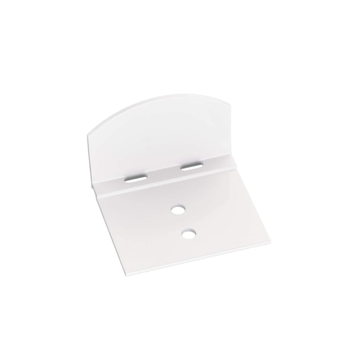 Profielafsluithoeken | Voor 16 mm platen in A4 profiel | Aluminium | 2 stuk | Wit #1