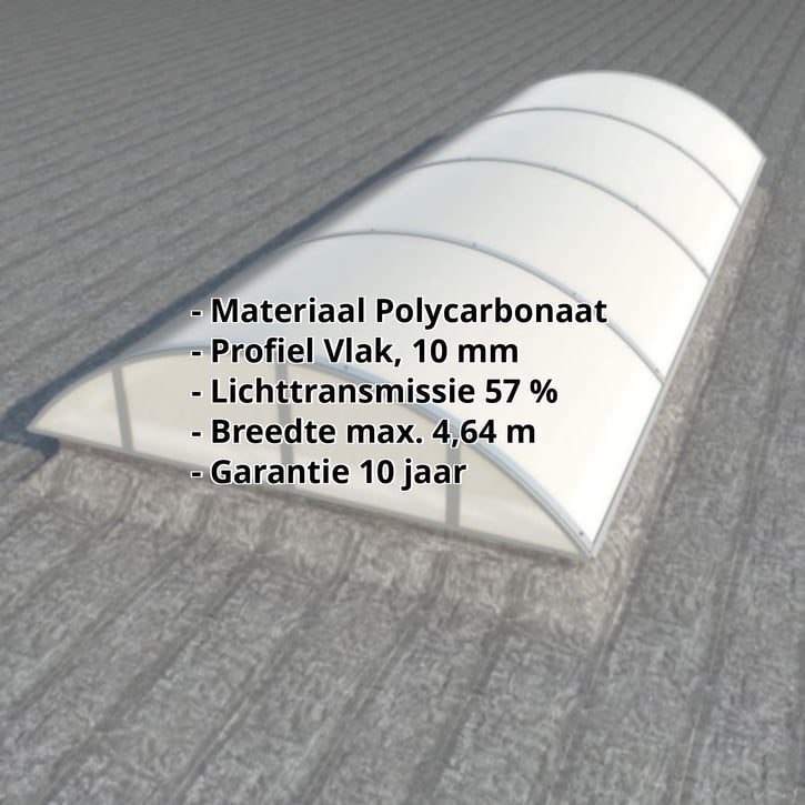 Alumon lichtstraat | Type 1/5 | Dagmaat 2,80 m | Opaal wit #2