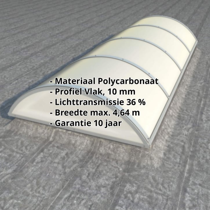 Alumon lichtstraat | Type 1/5 | Dagmaat 1,80 m | Opaal wit | Warmtewerend #2