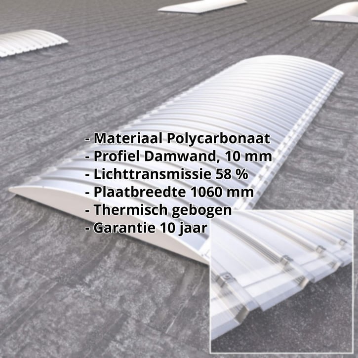 Stabilight lichtstraat | Type GT38/10 | Dagmaat 2,10 m #2