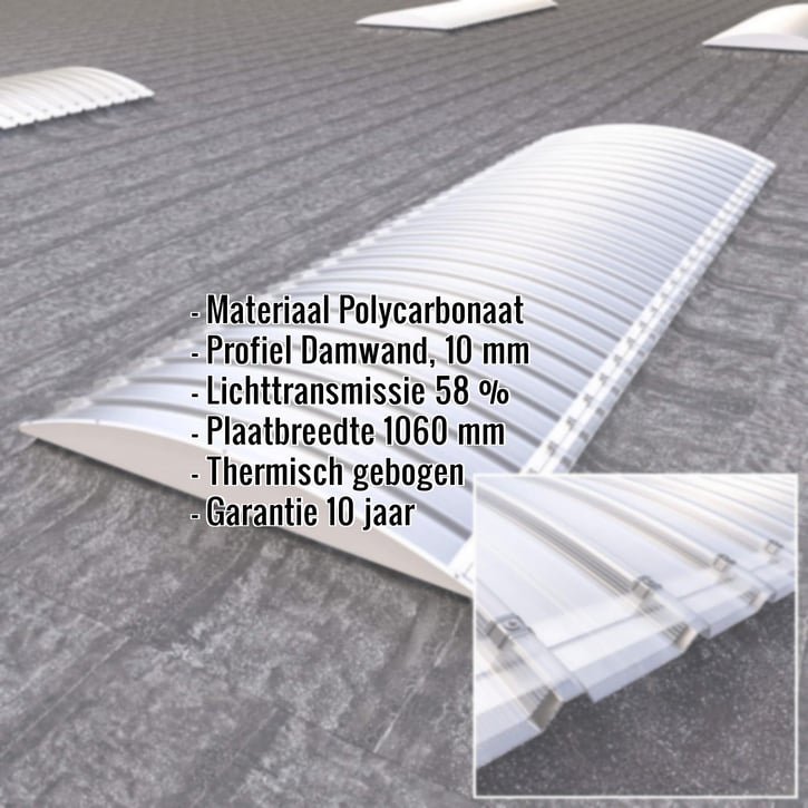 Stabilight lichtstraat | Type GT38/10 | Dagmaat 2,20 m #2