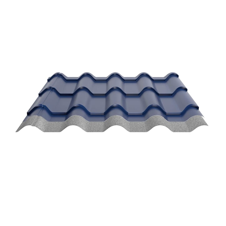 Dakpanplaat EUROPA | Anti-Drup 700 g/m² | Staal 0,50 mm | 25 µm Polyester | 5010 - Gentiaanblauw #4