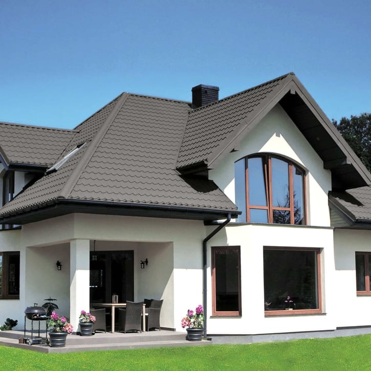 Dakpanplaat Szafir 350/15 | Anti-Drup 700 g/m² | Staal 0,50 mm | 25 µm Polyester | 9007 - Grijs aluminiumkleurig #11