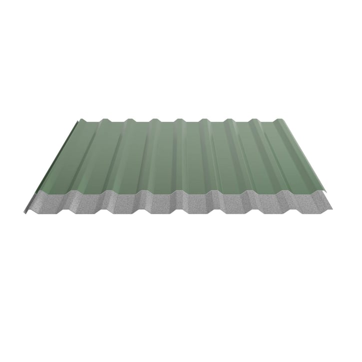 Damwandplaat 20/1100 | Dak | Anti-Drup 1000 g/m² Staal 0,50 mm | 25 µm Polyester | 6002 - Loofgroen Damwandplaat 20/1100 | Dak | Anti-Drup 1000 g/m² | Staal 0,50 mm | 25 µm Polyester | 6002 - Loofgroen #5