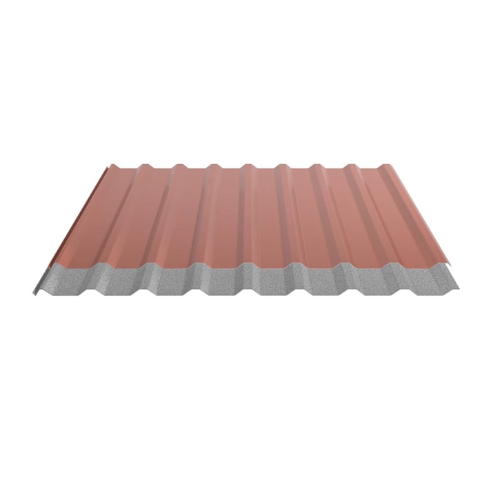 Damwandplaat 20/1100 | Dak | Anti-Drup 1000 g/m² Staal 0,50 mm | 25 µm Polyester | 8004 - Koperbruin Damwandplaat 20/1100 | Dak | Anti-Drup 1000 g/m² | Staal 0,50 mm | 25 µm Polyester | 8004 - Koperbruin #5