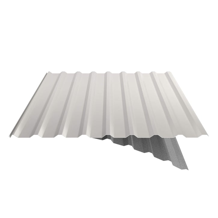 Damwandplaat 20/1100 | Dak | Anti-Drup 1000 g/m² Staal 0,63 mm | 25 µm Polyester | 9010 - Zuiverwit Damwandplaat 20/1100 | Dak | Anti-Drup 1000 g/m² | Staal 0,63 mm | 25 µm Polyester | 9010 - Zuiverwit #6