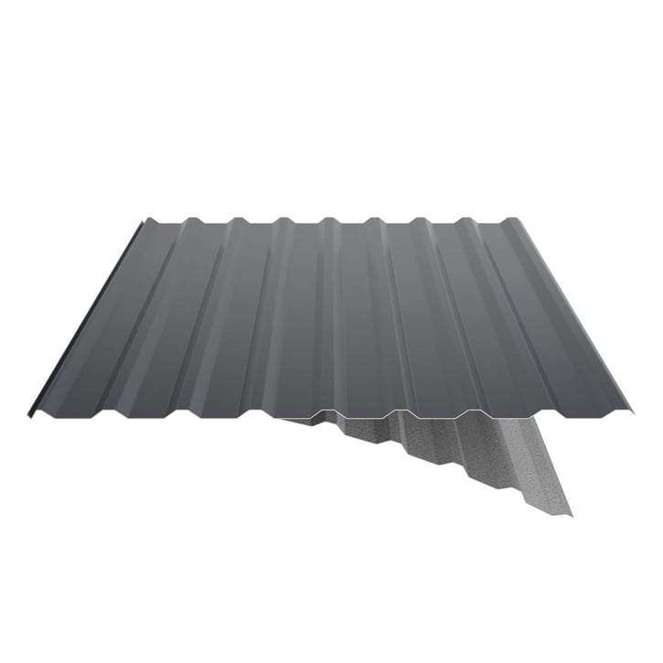 Damwandplaat 20/1100 | Dak | Anti-Drup 1000 g/m² Staal 0,75 mm | 25 µm Polyester | 7016 - Antracietgrijs Damwandplaat 20/1100 | Dak | Anti-Drup 1000 g/m² | Staal 0,75 mm | 25 µm Polyester | 7016 - Antracietgrijs #6