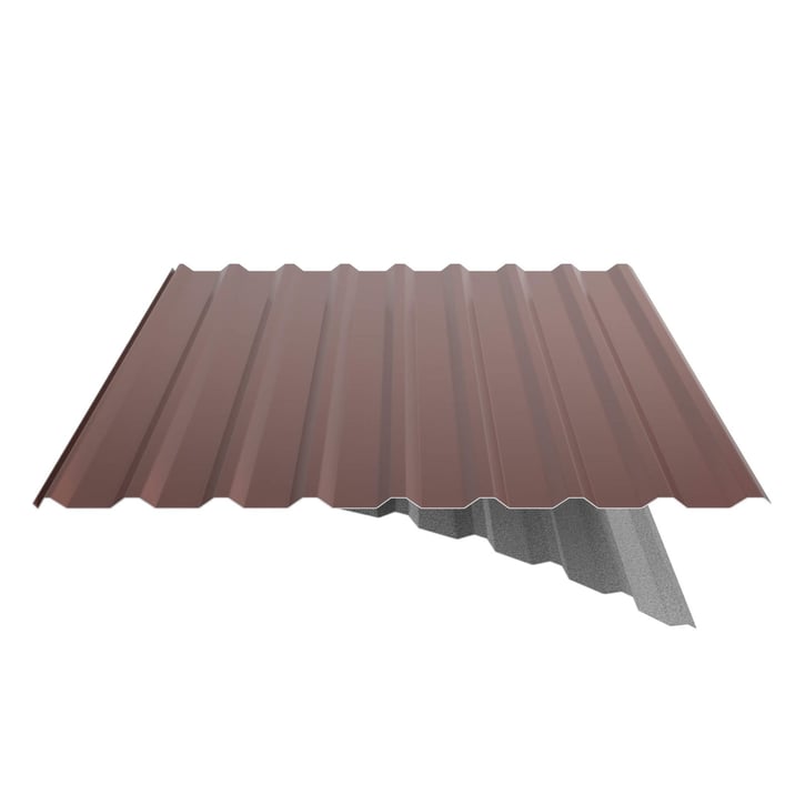 Damwandplaat 20/1100 | Dak | Anti-Drup 700 g/m² Staal 0,50 mm | 60 µm Puramid | 8012 - Roodbruin Damwandplaat 20/1100 | Dak | Anti-Drup 700 g/m² | Staal 0,50 mm | 60 µm Puramid | 8012 - Roodbruin #6