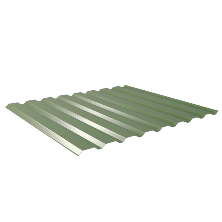 Damwandplaat 20/1100 | Gevel Staal 0,50 mm | 25 µm Polyester | 6011 - Resedagroen Damwandplaat 20/1100 | Gevel | Staal 0,50 mm | 25 µm Polyester | 6011 - Resedagroen #1