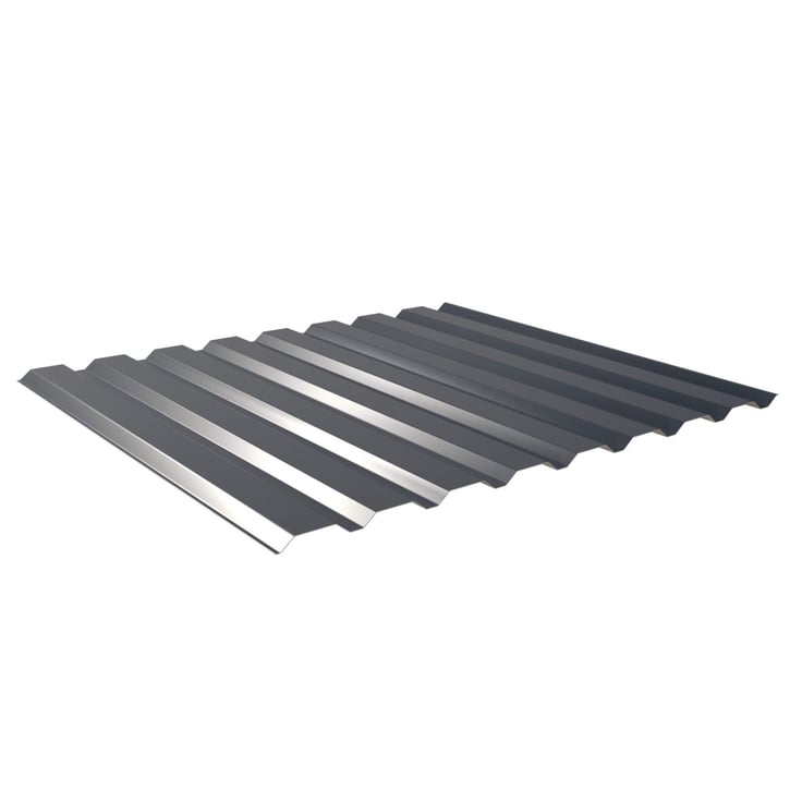 Damwandplaat 20/1100 | Gevel Staal 0,63 mm | 25 µm Polyester | 7016 - Antracietgrijs Damwandplaat 20/1100 | Gevel | Staal 0,63 mm | 25 µm Polyester | 7016 - Antracietgrijs #1