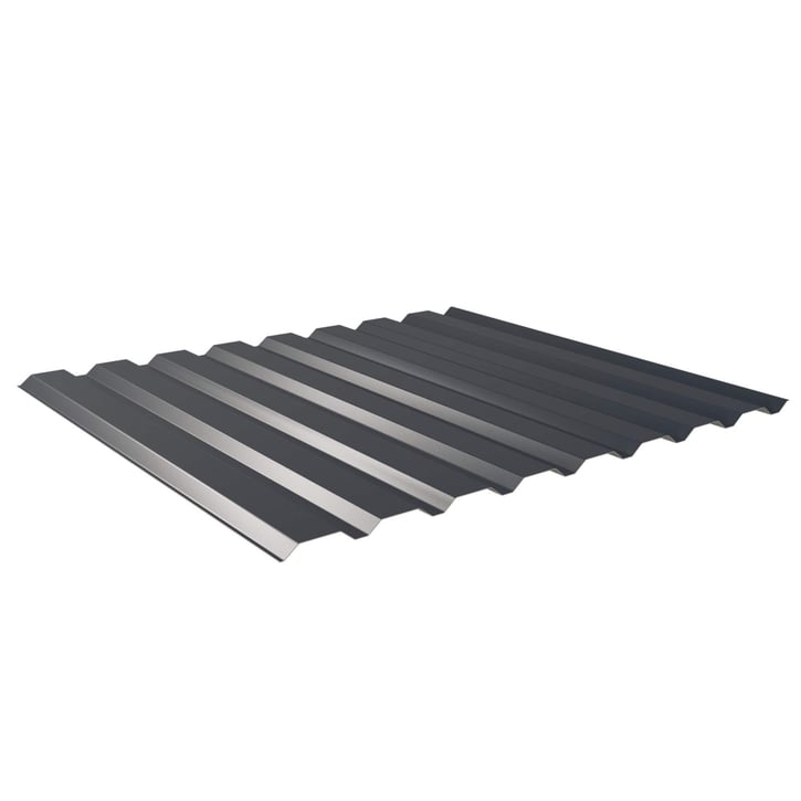 Damwandplaat 20/1100 | Gevel Staal 0,50 mm | 60 µm Puramid | 7016 - Antracietgrijs Damwandplaat 20/1100 | Gevel | Staal 0,50 mm | 60 µm Puramid | 7016 - Antracietgrijs #1