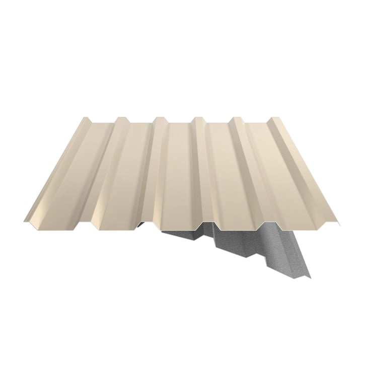 Damwandplaat 35/207 | Dak | Anti-Drup 1000 g/m² Staal 0,75 mm | 25 µm Polyester | 1015 - Licht ivoorkleuri Damwandplaat 35/207 | Dak | Anti-Drup 1000 g/m² | Staal 0,75 mm | 25 µm Polyester | 1015 - Licht ivoorkleuri #6