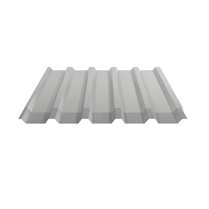 Damwandplaat 35/207 | Dak | Anti-Drup 1000 g/m² | Staal 0,75 mm | 25 µm Polyester | 9006 - Zilver-Metallic #5