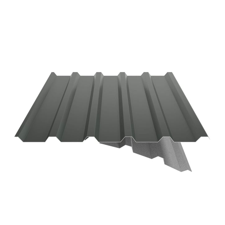 Damwandplaat 35/207 | Dak | Anti-Drup 2400 g/m² | Restpartij Staal 0,40 mm | 25 µm Polyester | 6020 - Chroomoxydegroen Damwandplaat 35/207 | Dak | Anti-Drup 2400 g/m² | Restpartij | Staal 0,40 mm | 25 µm Polyester | 6020 - Chroomoxydegroen #6