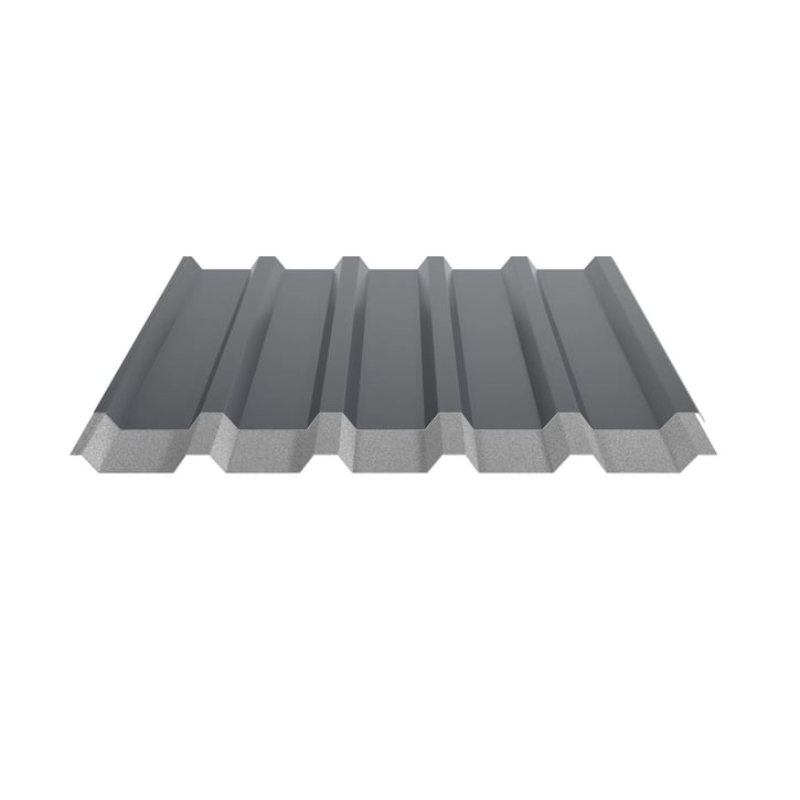 Damwandplaat 35/207 | Dak | Anti-Drup 700 g/m² | Restpartij Staal 0,40 mm | 25 µm Polyester | 7016 - Antracietgrijs Damwandplaat 35/207 | Dak | Anti-Drup 700 g/m² | Restpartij | Staal 0,40 mm | 25 µm Polyester | 7016 - Antracietgrijs #5