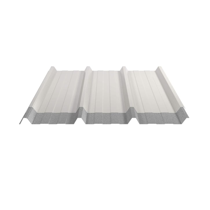 Damwandplaat 45/333 | Dak | Anti-Drup 1000 g/m² Staal 0,50 mm | 25 µm Polyester | 9010 - Zuiverwit Damwandplaat 45/333 | Dak | Anti-Drup 1000 g/m² | Staal 0,50 mm | 25 µm Polyester | 9010 - Zuiverwit #5