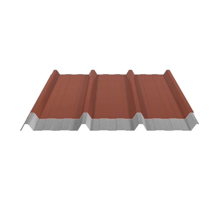 Damwandplaat 45/333 | Dak | Anti-Drup 1000 g/m² Staal 0,50 mm | 35 µm Mattpolyester | 75 - Terracotta Damwandplaat 45/333 | Dak | Anti-Drup 1000 g/m² | Staal 0,50 mm | 35 µm Mattpolyester | 75 - Terracotta #5