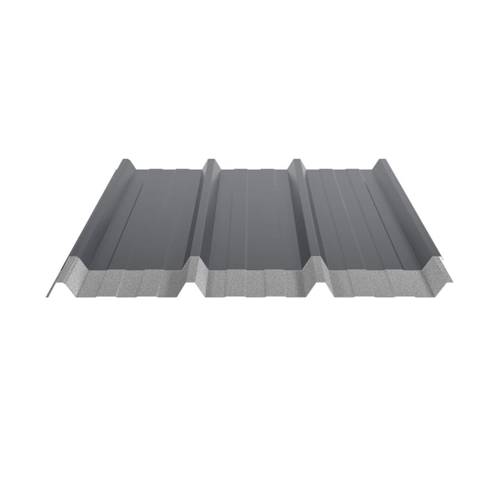 Damwandplaat 45/333 | Dak | Anti-Drup 2400 g/m² | Restpartij Staal 0,40 mm | 25 µm Polyester | 7016 - Antracietgrijs Damwandplaat 45/333 | Dak | Anti-Drup 2400 g/m² | Restpartij | Staal 0,40 mm | 25 µm Polyester | 7016 - Antracietgrijs #5