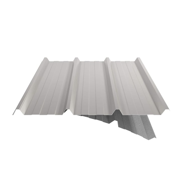 Damwandplaat 45/333 | Dak | Anti-Drup 700 g/m² | Staal 0,50 mm | 25 µm Polyester | 9002 - Grijswit #6
