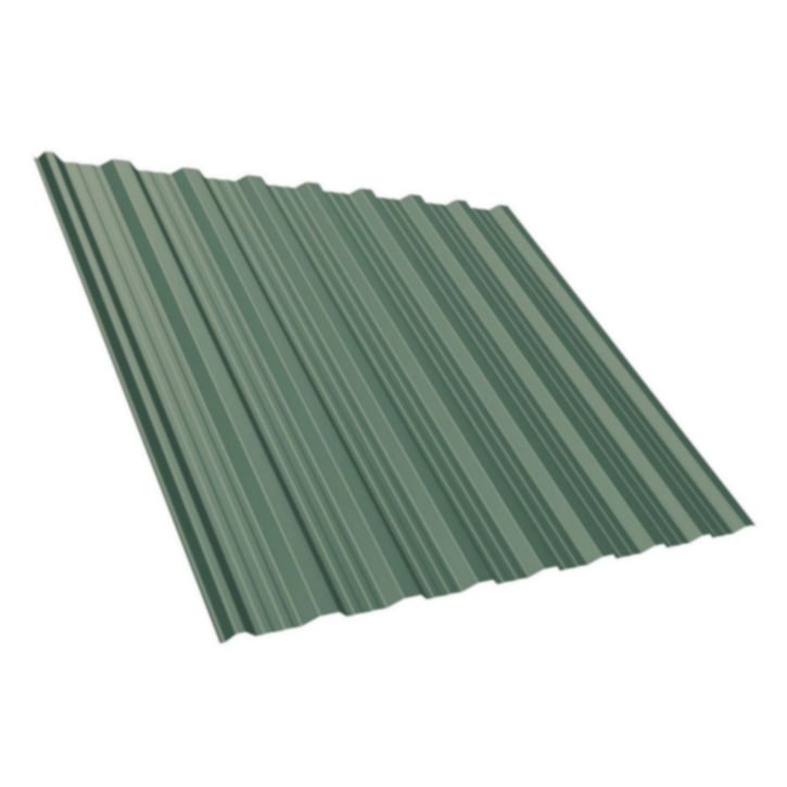 Damwandplaat T18DR | Dak | Anti-Drup 700 g/m² | Staal 0,63 mm | 25 µm Polyester | 6005 - Mosgroen #2