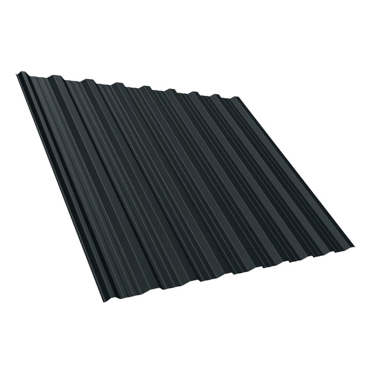 Damwandplaat T18DR | Dak | Anti-Drup 700 g/m² Staal 0,63 mm | 25 µm Polyester | 7016 - Antracietgrijs Damwandplaat T18DR | Dak | Anti-Drup 700 g/m² | Staal 0,63 mm | 25 µm Polyester | 7016 - Antracietgrijs #1