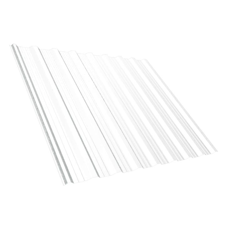 Damwandplaat T18DR | Dak Staal 0,50 mm | 25 µm Polyester | 9010 - Zuiverwit Damwandplaat T18DR | Dak | Staal 0,50 mm | 25 µm Polyester | 9010 - Zuiverwit #1