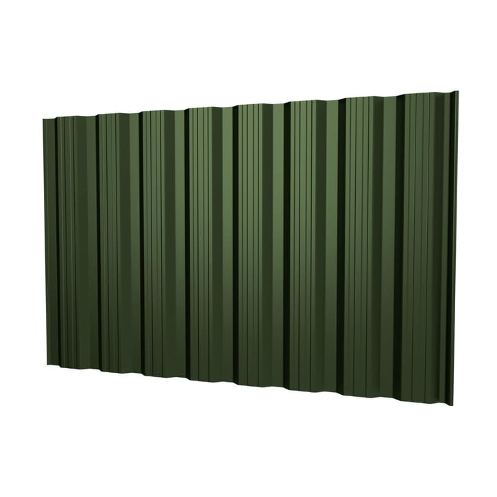 Damwandplaat T18DR | Gevel Staal 0,50 mm | 25 µm Polyester | 6020 - Chroomoxydegroen Damwandplaat T18DR | Gevel | Staal 0,50 mm | 25 µm Polyester | 6020 - Chroomoxydegroen #1