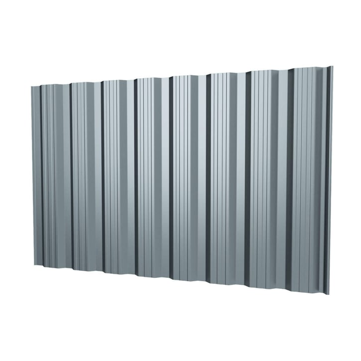 Damwandplaat T18DR | Gevel | Staal 0,50 mm | 25 µm Polyester | 7000 - Pelsgrijs #1