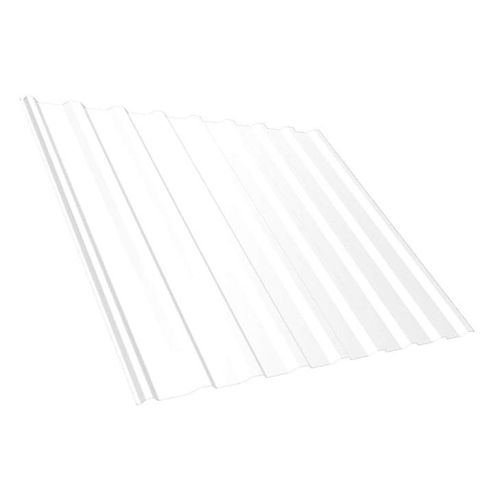 Damwandplaat T20M | Dak | Anti-Drup 700 g/m² | Staal 0,75 mm | 25 µm Polyester | 9010 - Zuiverwit #1
