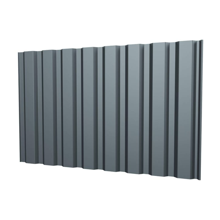 Damwandplaat T20M | Gevel | Staal 0,63 mm | 200 µm HPS Ultra® | 7040 - Venstergrijs #1