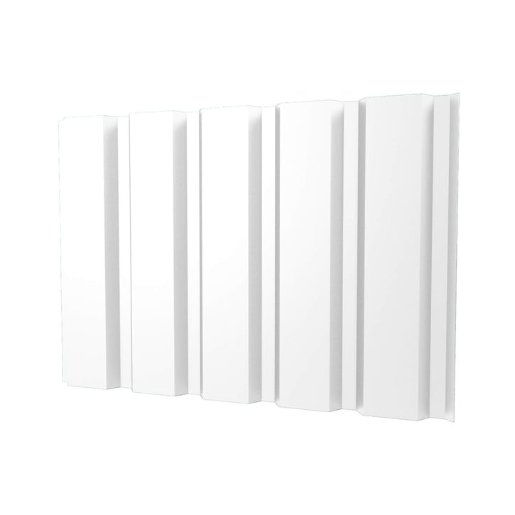 Damwandplaat T35/207M | Gevel | Staal 0,75 mm | 25 µm Polyester | 9010 - Zuiverwit #1