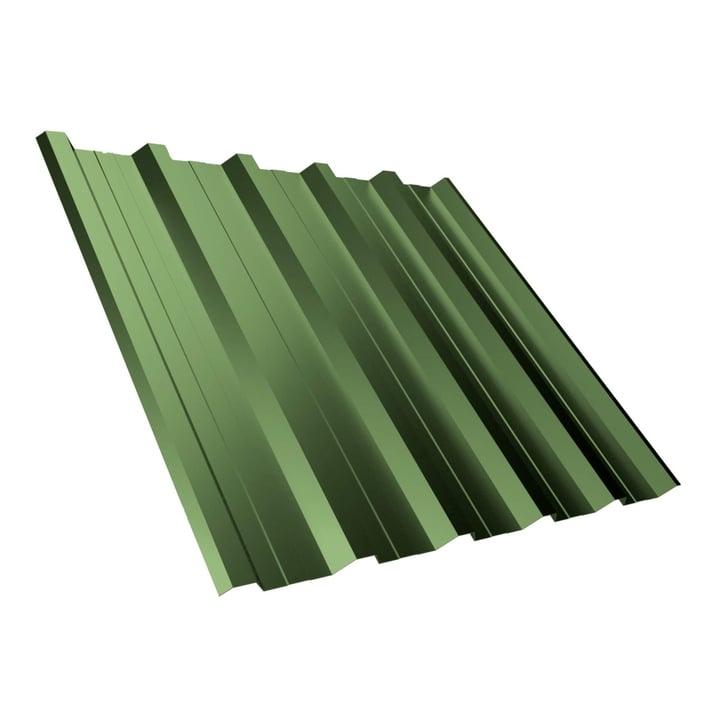 Damwandplaat T35DR | Dak Staal 0,50 mm | 25 µm Polyester | 6011 - Resedagroen Damwandplaat T35DR | Dak | Staal 0,50 mm | 25 µm Polyester | 6011 - Resedagroen #1