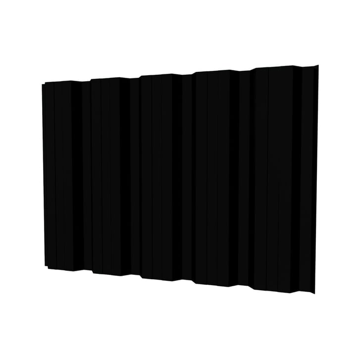 Damwandplaat T35DR | Gevel | Staal 0,50 mm | 50 µm PURMAT® | 033 - Zwart #1