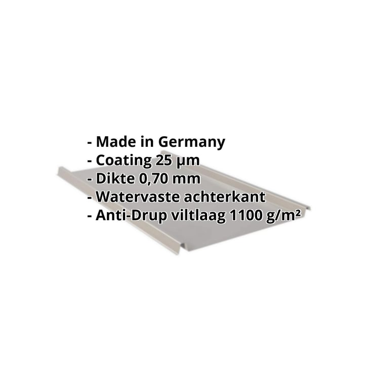 Felsplaat 33/500-LE | Dak | Anti-Drup 1000 g/m² | Aluminium 0,70 mm | 25 µm Polyester | 9007 - Grijs aluminiumkleurig #2