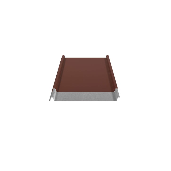 Felsplaat 33/500-LE | Dak | Anti-Drup 700 g/m² | Staal 0,50 mm | 80 µm Shimoco | 8004 - Koperbruin #5