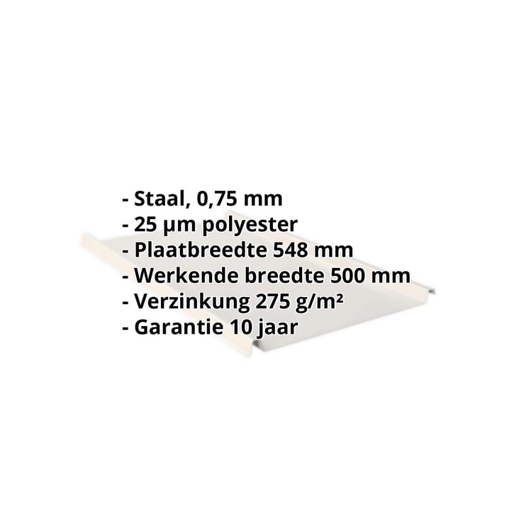 Felsplaat 33/500-LE | Dak Staal 0,75 mm | 25 µm Polyester | 9002 - Grijswit Felsplaat 33/500-LE | Dak | Staal 0,75 mm | 25 µm Polyester | 9002 - Grijswit #2