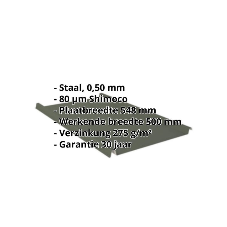 Felsplaat 33/500-LE | Dak Staal 0,50 mm | 80 µm Shimoco | 6020 - Chroomoxydegroen Felsplaat 33/500-LE | Dak | Staal 0,50 mm | 80 µm Shimoco | 6020 - Chroomoxydegroen #2