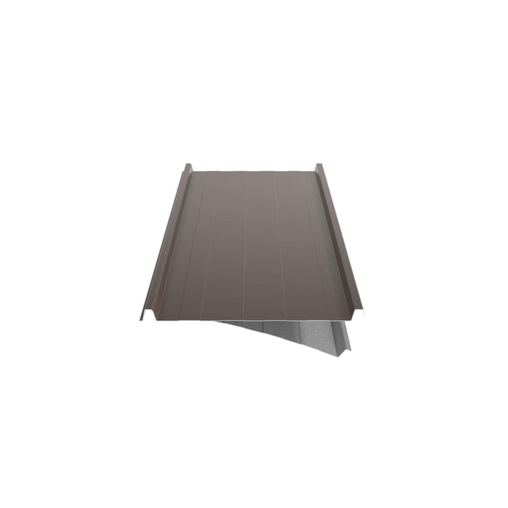 Felsplaat 33/500-LR | Dak | Anti-Drup 700 g/m² | Staal 0,75 mm | 25 µm Polyester | 8011 - Notenbruin #6