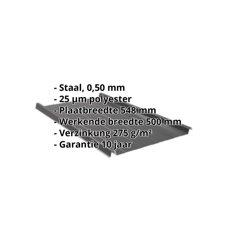 Felsplaat 33/500-LR | Dak Staal 0,50 mm | 25 µm Polyester | 9005 - Gitzwart Felsplaat 33/500-LR | Dak | Staal 0,50 mm | 25 µm Polyester | 9005 - Gitzwart #2