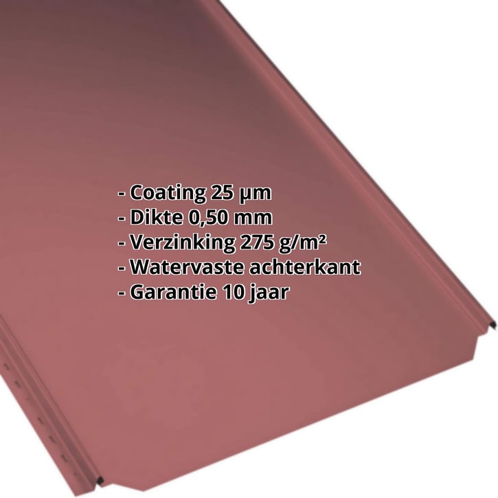 Felsplaat PD-510-S | Vlak Staal 0,50 mm | 50 µm PURLAK® | 028 - Kersrood Felsplaat PD-510-S | Vlak | Staal 0,50 mm | 50 µm PURLAK® | 028 - Kersrood #2