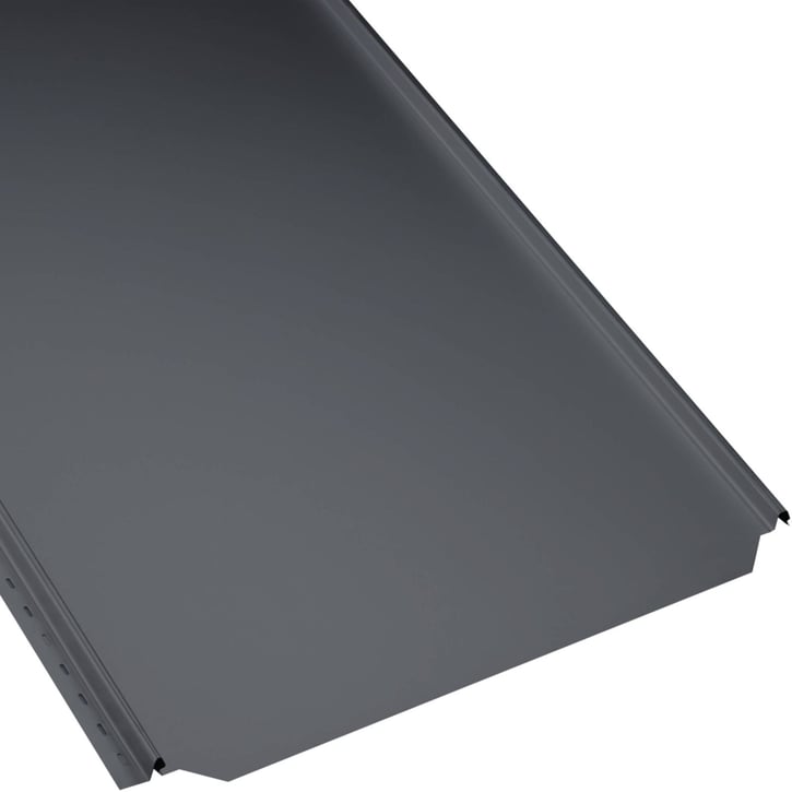 Felsplaat PD-510-S | Vlak | Staal 0,50 mm | 25 µm Polyester | 7024 - Grafietgrijs #1