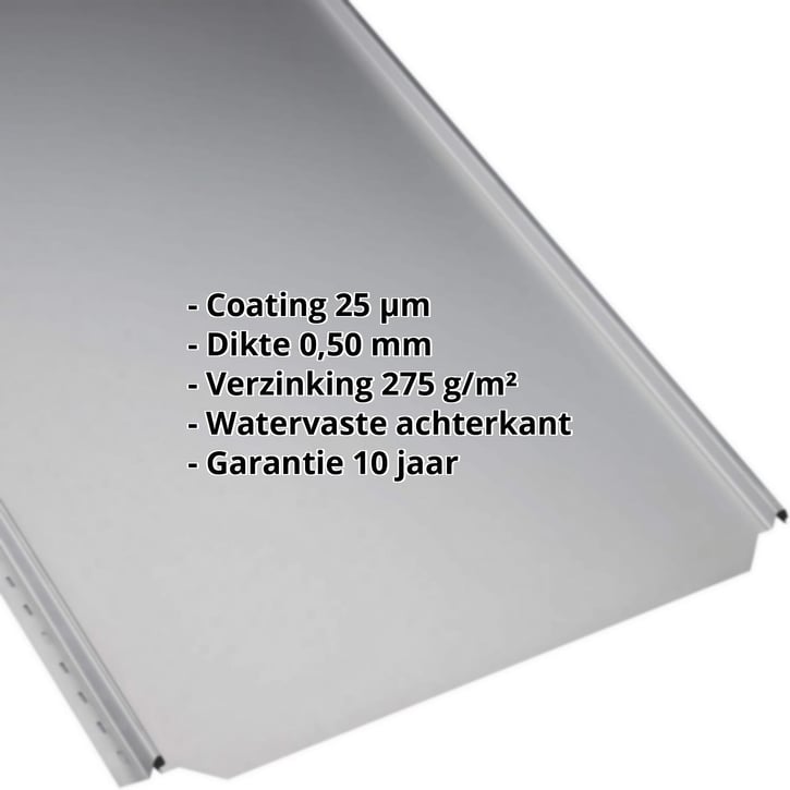 Felsplaat PD-510-S | Vlak Staal 0,50 mm | 25 µm Polyester | 9006 - Zilver-Metallic Felsplaat PD-510-S | Vlak | Staal 0,50 mm | 25 µm Polyester | 9006 - Zilver-Metallic #2