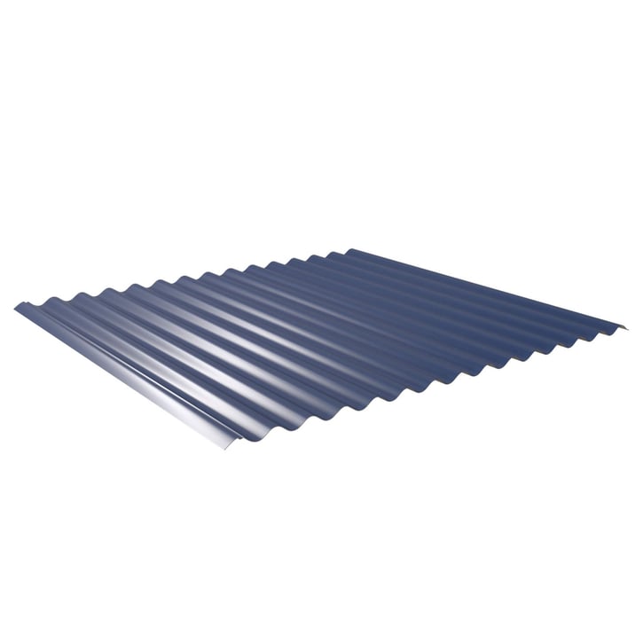 Golfplaat 18/1064 | Dak | Anti-Drup 700 g/m² | Staal 0,50 mm | 25 µm Polyester | 5010 - Gentiaanblauw #1