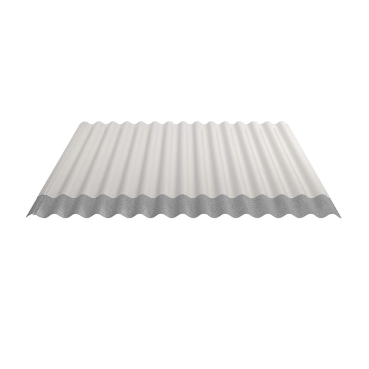 Golfplaat 18/1064 | Dak | Anti-Drup 700 g/m² | Staal 0,50 mm | 25 µm Polyester | 9010 - Zuiverwit #5