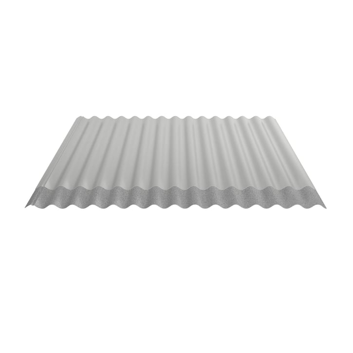 Golfplaat 18/1064 | Dak | Anti-Drup 700 g/m² | Staal 0,50 mm | 25 µm Polyester | 9006 - Zilver-Metallic #5
