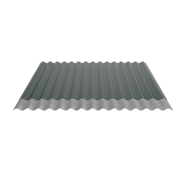 Golfplaat 18/1064 | Dak | Anti-Drup 700 g/m² | Staal 0,50 mm | 60 µm Puramid | 6005 - Mosgroen #5