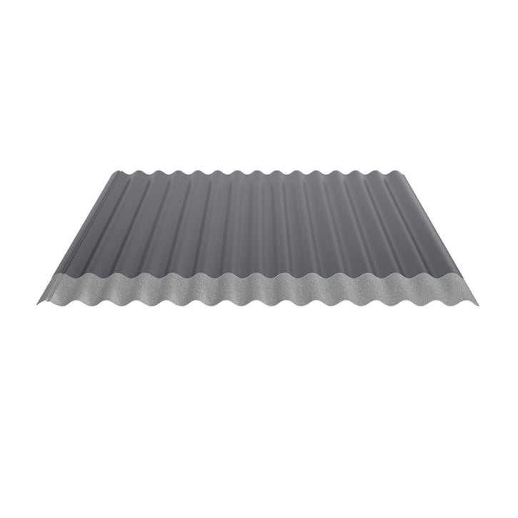 Golfplaat 18/1064 | Dak | Anti-Drup 700 g/m² | Staal 0,50 mm | 60 µm Puramid | 7016 - Antracietgrijs #5
