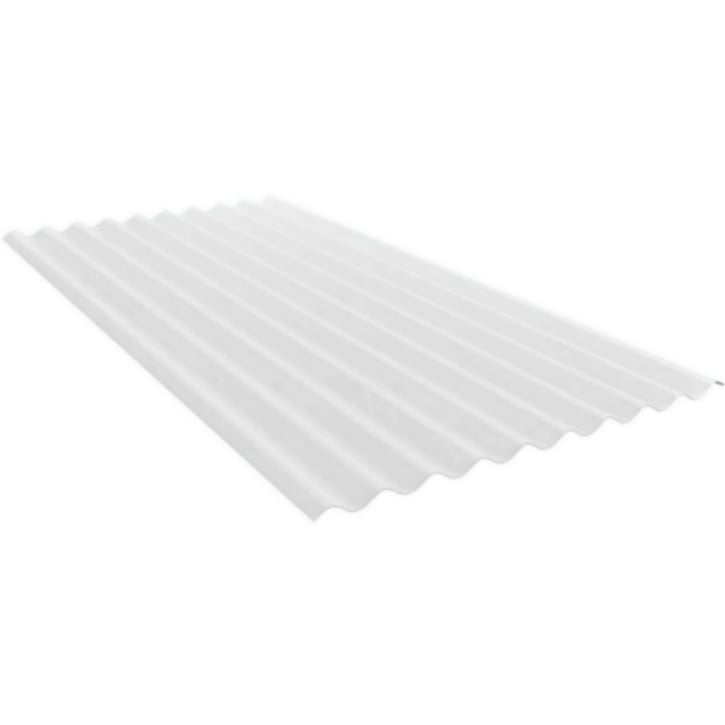 Golfplaat PF25W | Gevel | Staal 0,75 mm | 25 µm Polyester | 7035 - Lichtgrijs #2