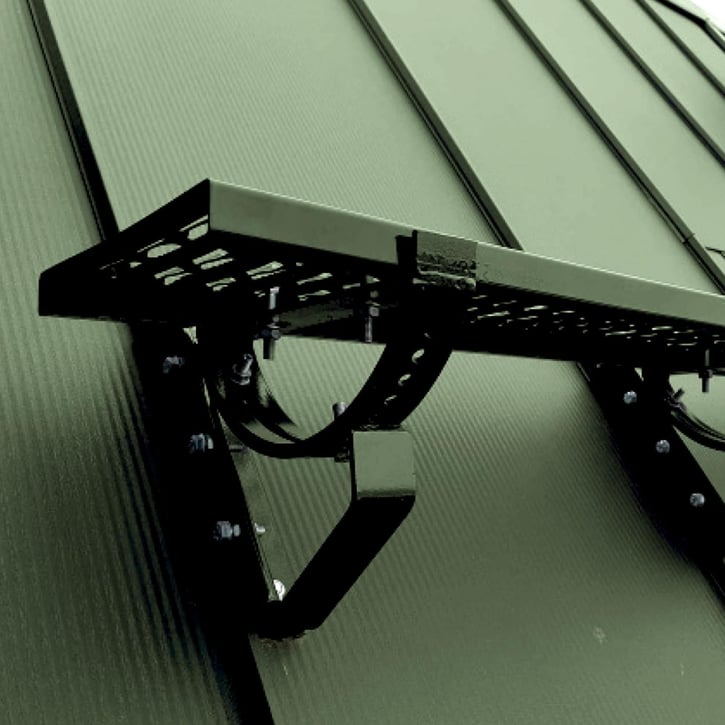 Looprooster | Set | Voor felsplaat PD-510-S | Breedte 40 cm | 6020 - Chroomoxydegroen #1